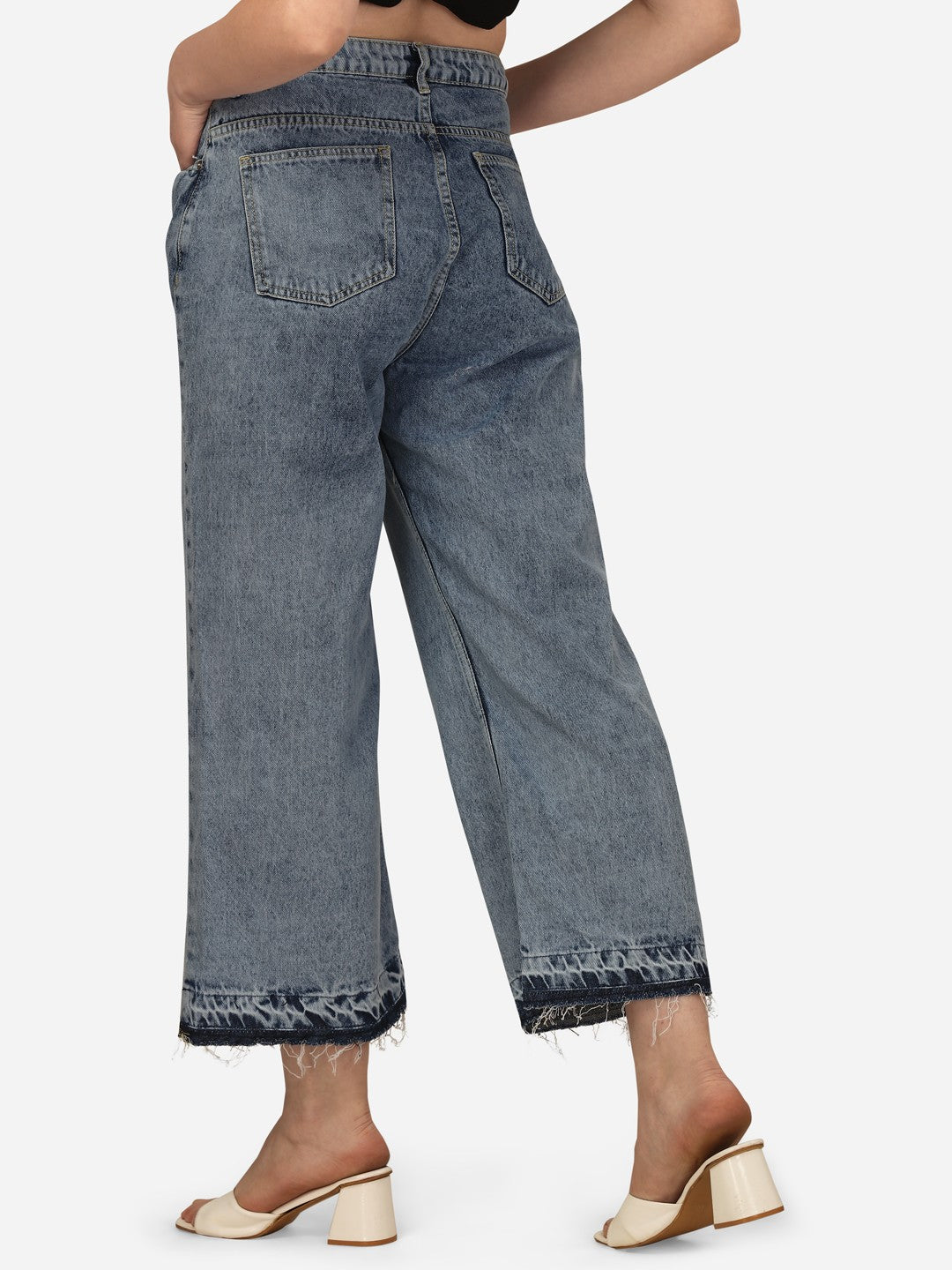 Women Trendy Denim Jeans Stylish Fancy