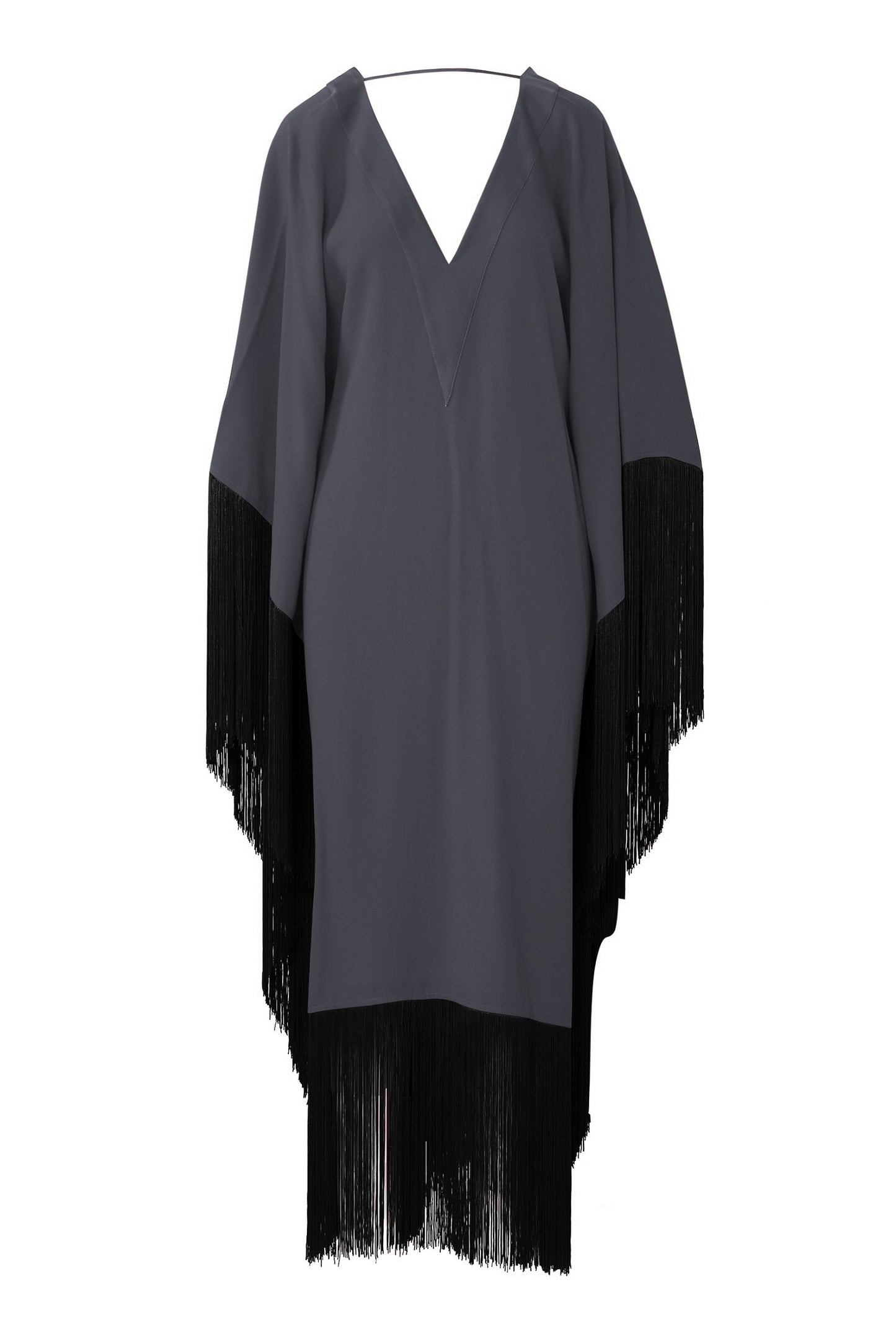 Designer regular Wear Grey V Neck kaftan