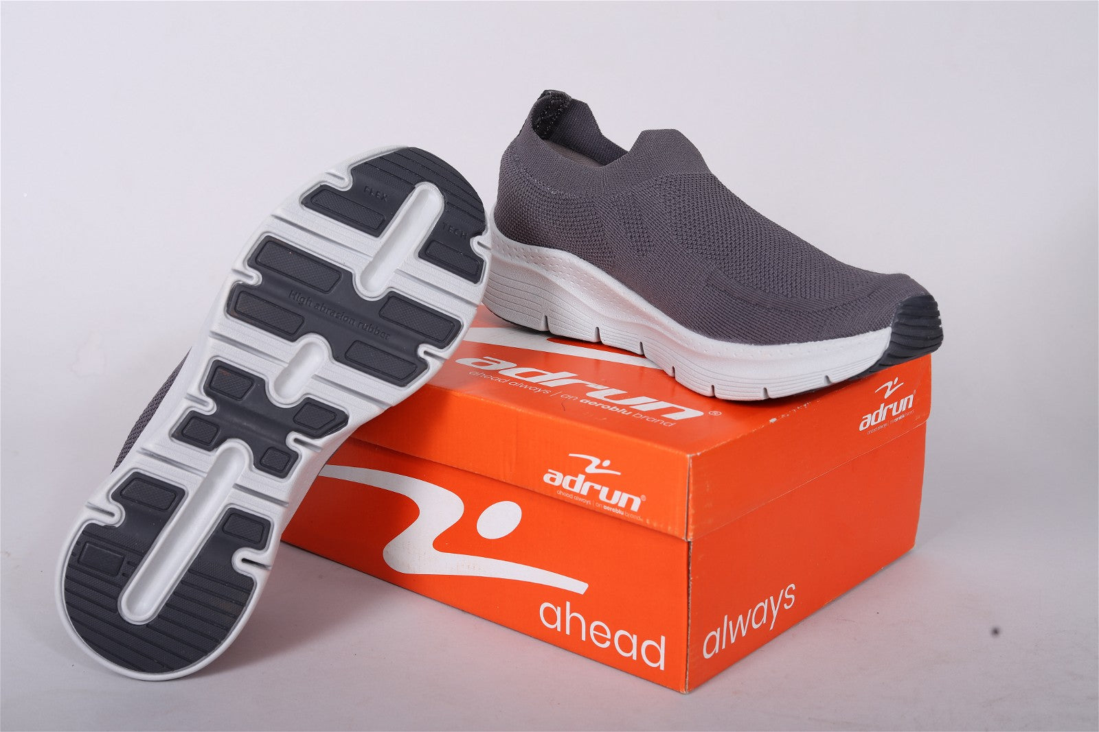 Adrun Dark Grey Sport Shoes