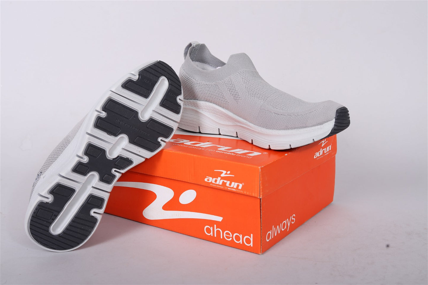 Adrun Grey Sport Shoes