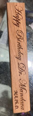Wooden Pen & Box (Combo) Size: 5x1 Inchs