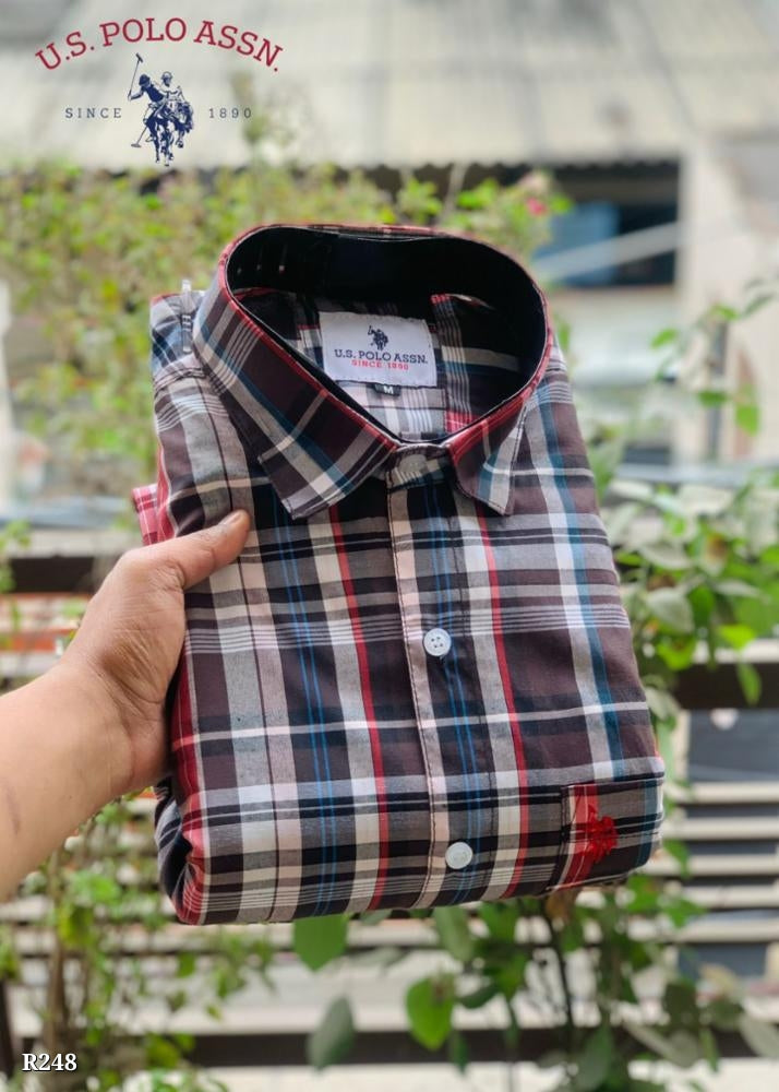 Catalog Name: *Check Shirt Size Only M L*
