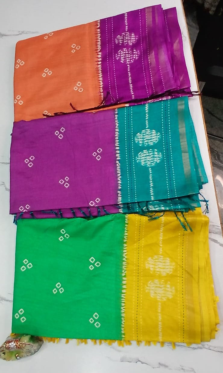 Elegant Cotton Silk Saree ā Traditional Ethnic Wear for Women