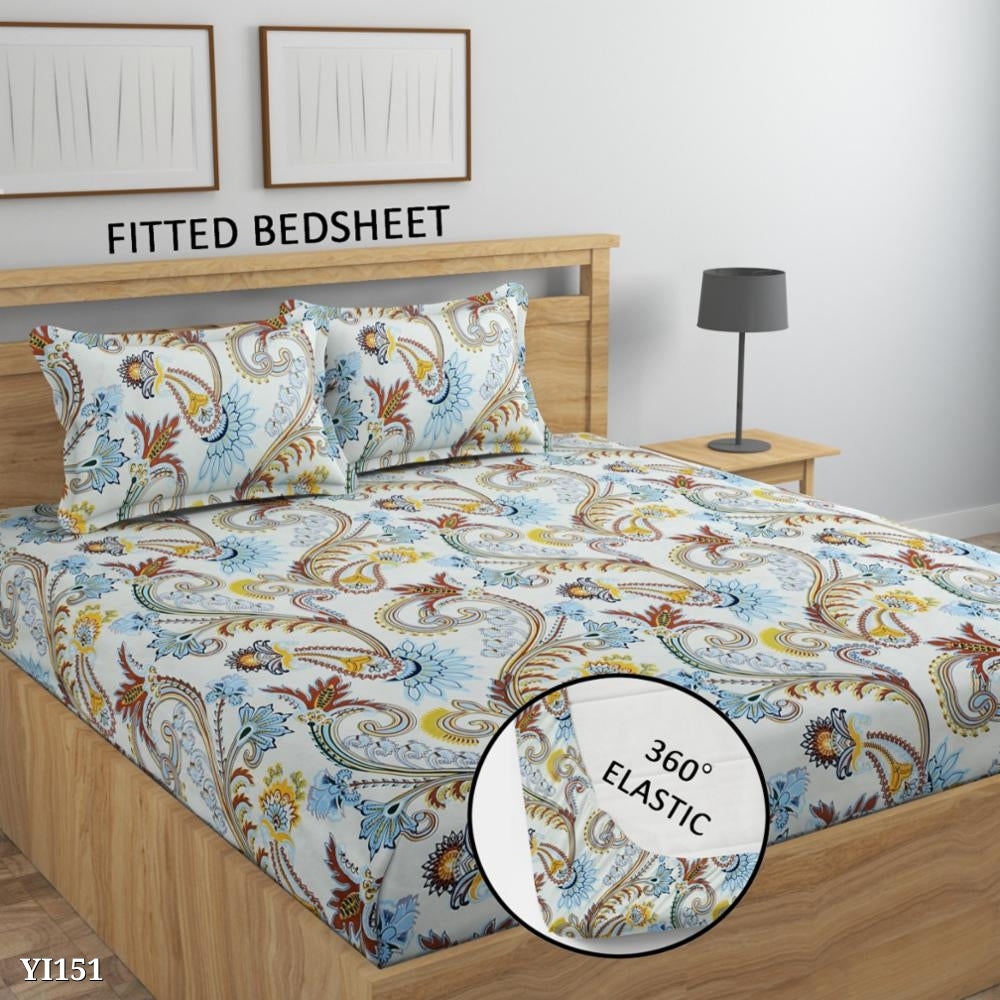 Yknip Bedsheet For Double Bed King Size