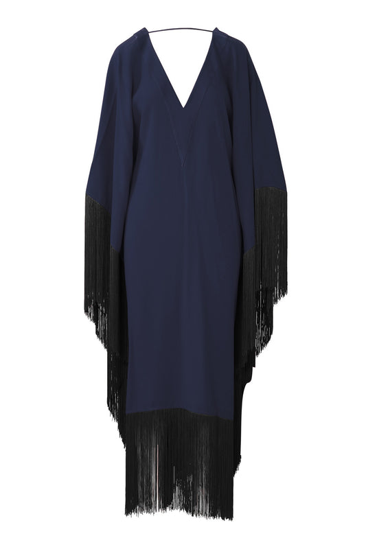 Designer regular Wear Blue V Neck kaftan