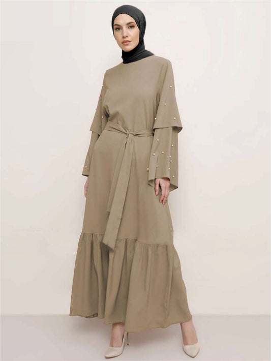 Stone Imported Nida Stylish Abaya Burqa