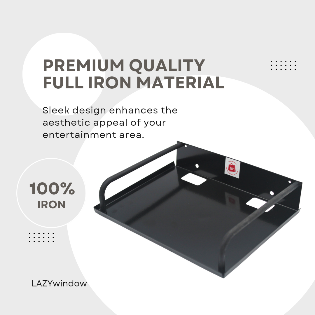 Set Top Box Stand / Wall Mount Router Stand (Pack of 2)