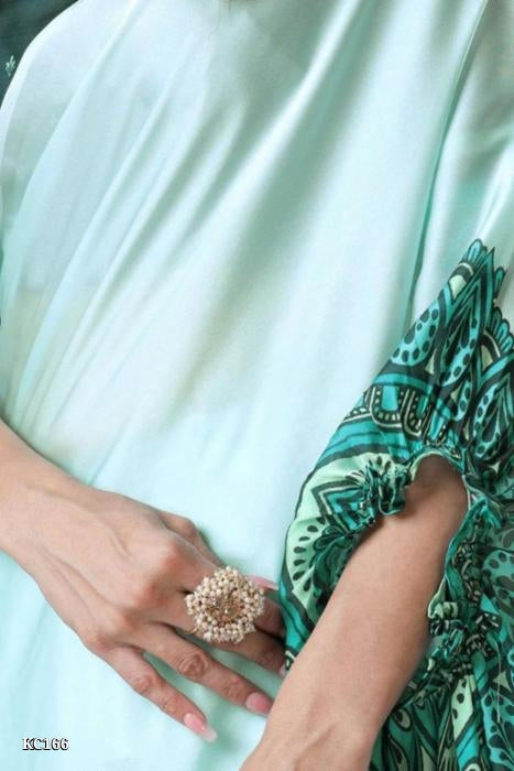 Ready To Wear Free-hand Satin Saree👜✨ This Free Hand Satin Saree Showcases Fashion