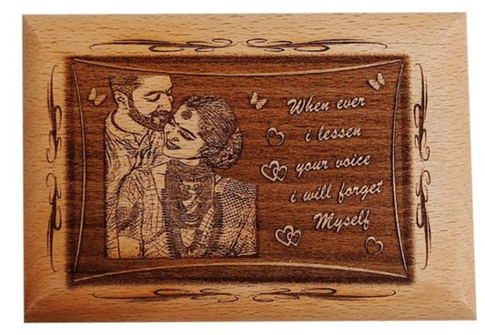 Wooden Plank (Wp57 3D) Size: 5x7 Inchs
