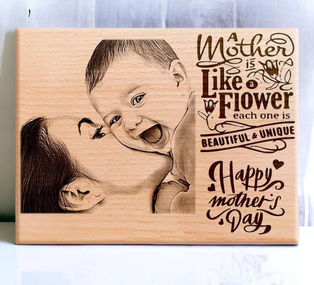 Wooden Glow (Wg5) Size: 15x9 Inchs