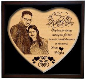 Wooden Glow (Hg2) Size: 9x9 Inchs