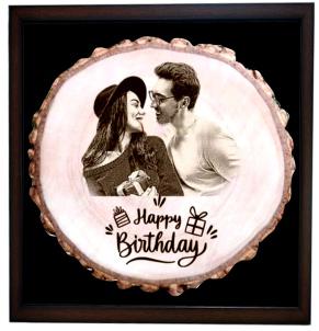 Wooden Glow (Tpg2) Size: 8x8 Inchs