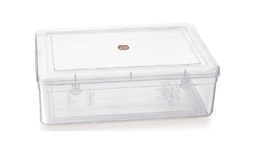 AWESTiC Storage Box, Home, Office, Personal, Organization, 550ml Plastic Box, pack of 12
