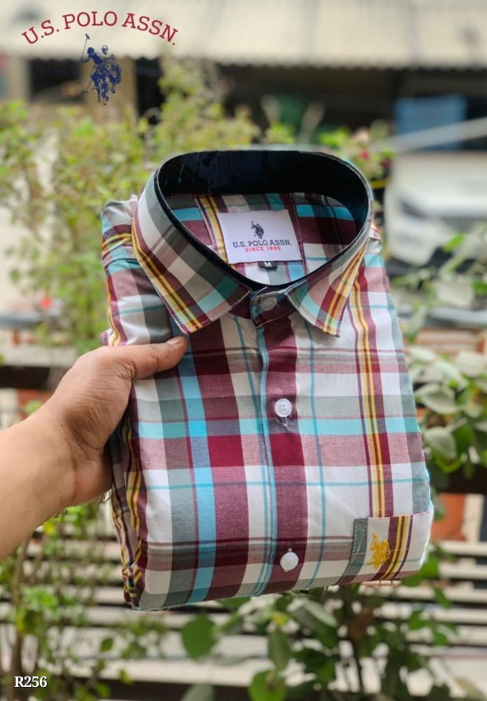 Catalog Name: *Check Shirt Size Only M L*