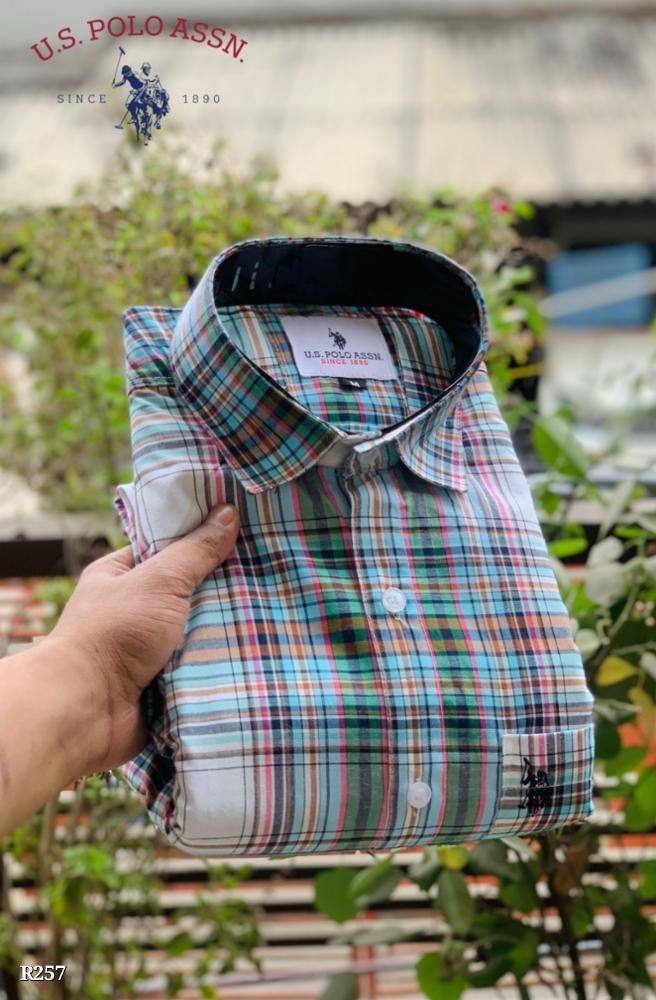Catalog Name: *Check Shirt Size Only M L*