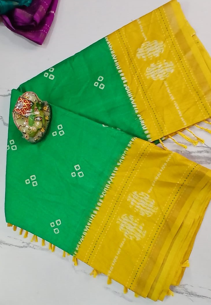 Elegant Cotton Silk Saree – Traditional Ethnic Wear for Women