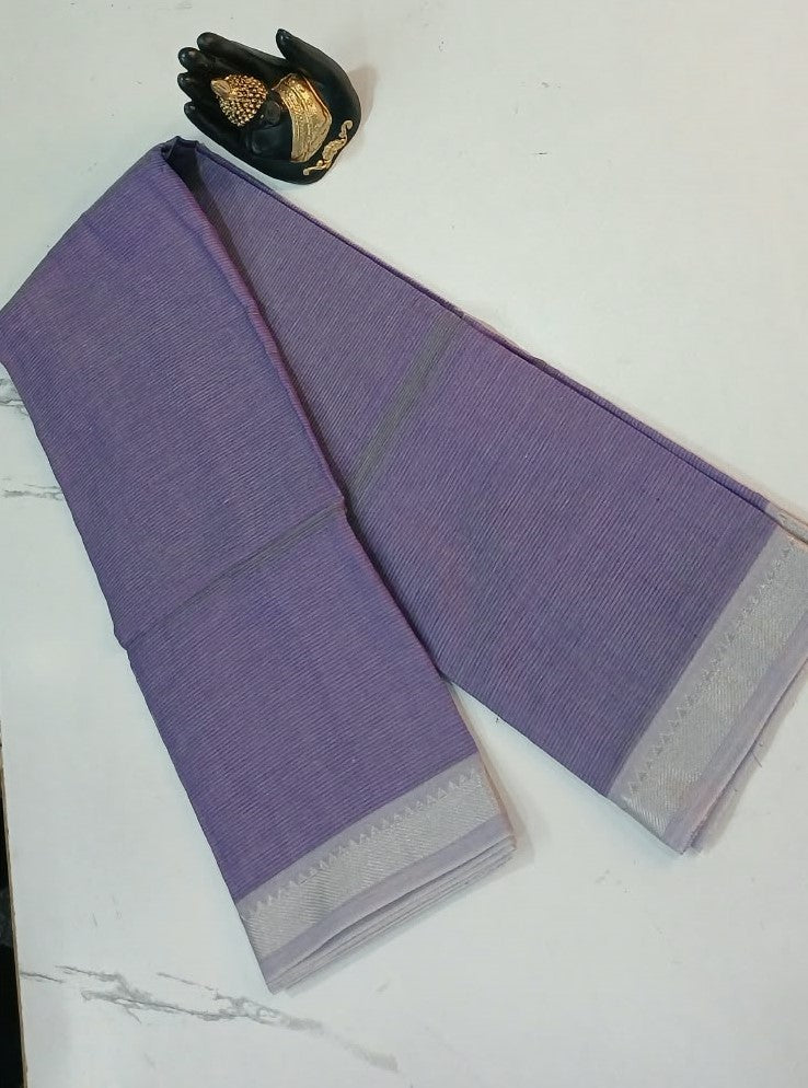 Pattu 50/50 Mangalgiri Border Saree