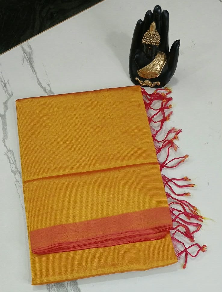 Pattu Plain Saree