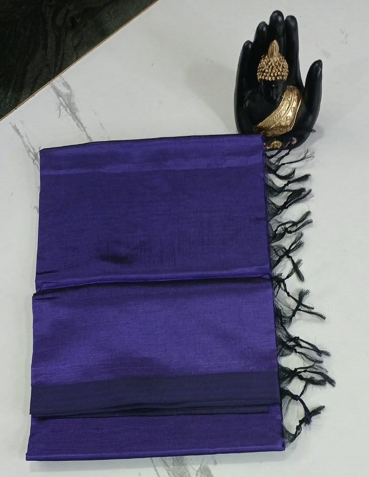 Pattu Plain Saree