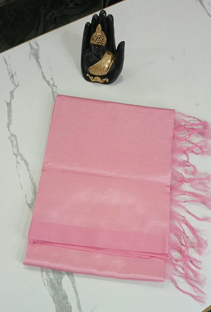 Pattu Plain Saree