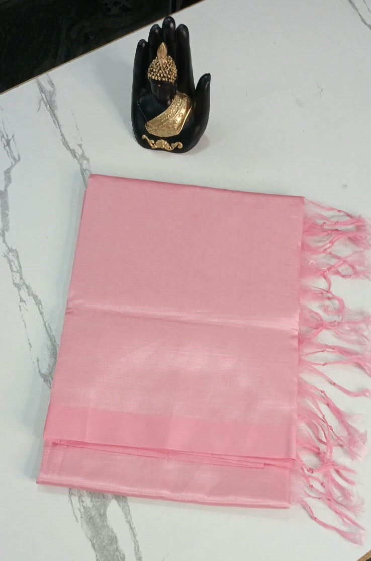 Pattu Plain Saree