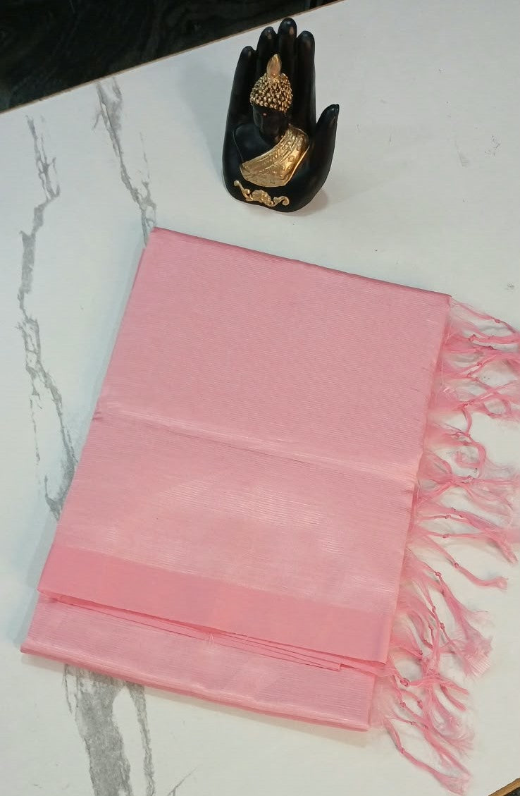 Pattu Plain Saree
