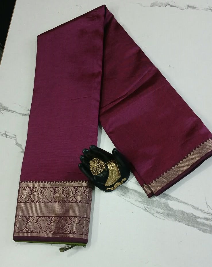 Pattu Kanchi Border Saree