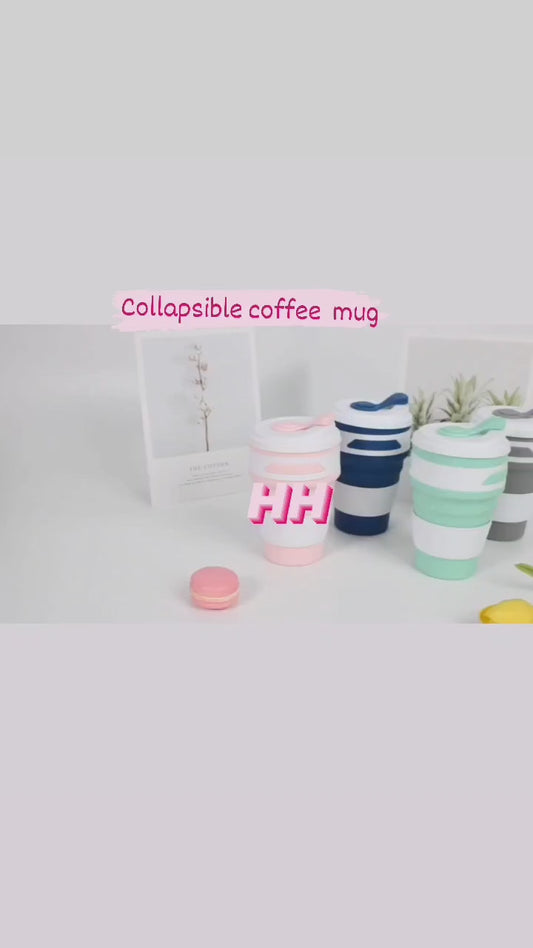 Silicon Collapsible Coffee Mug (1pc)