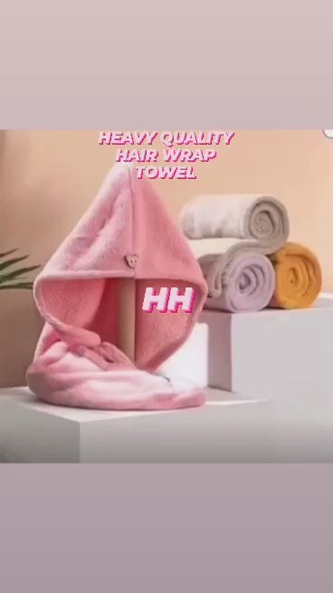 Heavy Quality Hair Wraps Towel (1pc)