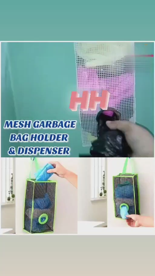 Mesh Garbage Bag Holder (1pc)
