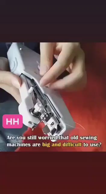 1pc Box pack Handy Stitch Sewing Machines for Home Tailoring use Battery Operated Mini Portable Cordless Stitching Machine Handheld  Machine