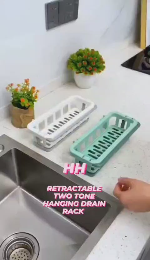 Multipurpose Shelf Adhesive Wall Mount Drain Rack (1pc)