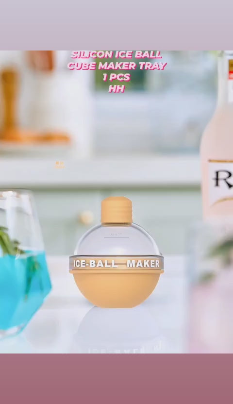 Silicon Ice Ball Cube Maker Round (1pc)