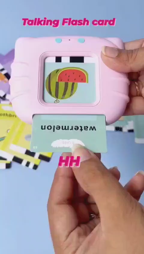 Talking Flash Card Game for Kids (1pc)