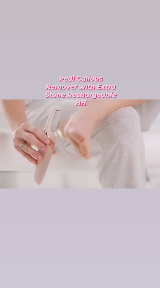 Pedi Callous Remover with Extra Stone Rechargeable (1pc)