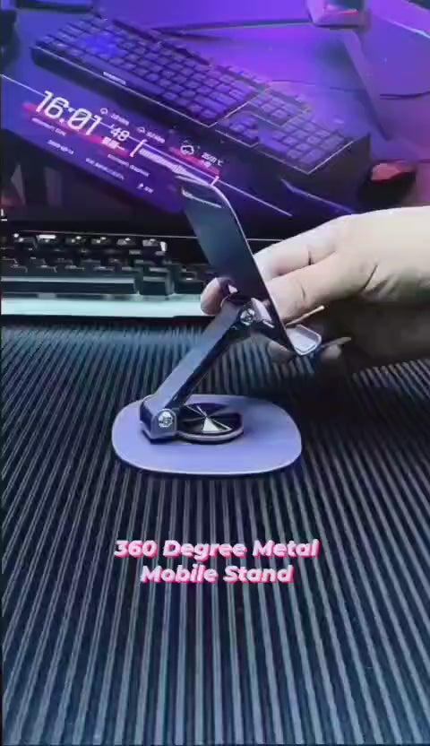 Heavy Quality 360°Rotating Metal Mobile and Iped Stand (1pc)