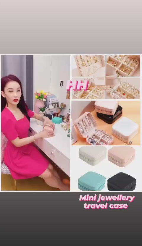 1pc Polly Pack Mini Jewellery Organizer Box