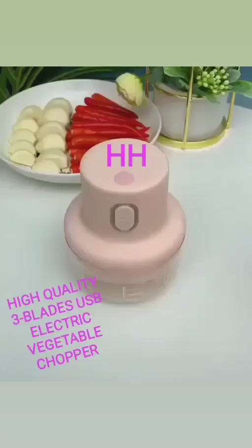 Rechargeable Mini Usb Chopper (1pc Box Pack)
