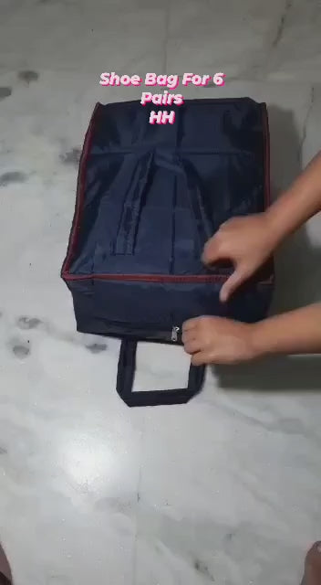 Shoes Storage Bag for 6 Pair Best for Traveling (1pc)