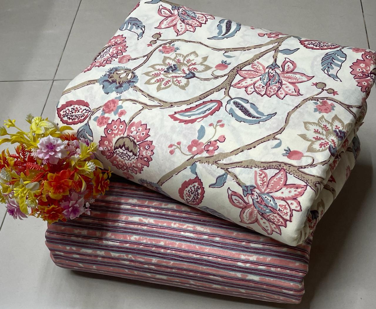 *Jaipur Cotton*

*Top & Bottom concept* 

*FABRIC DETAILS:-*

*TOP:- JAIPUR  COTTON JAIPUR PRINT.*
 *(CUT 2.50MTR.)*

*BOTTOM:- COTTON JAIPUR PRINT* 
  *(CUT2.50MTR.)*