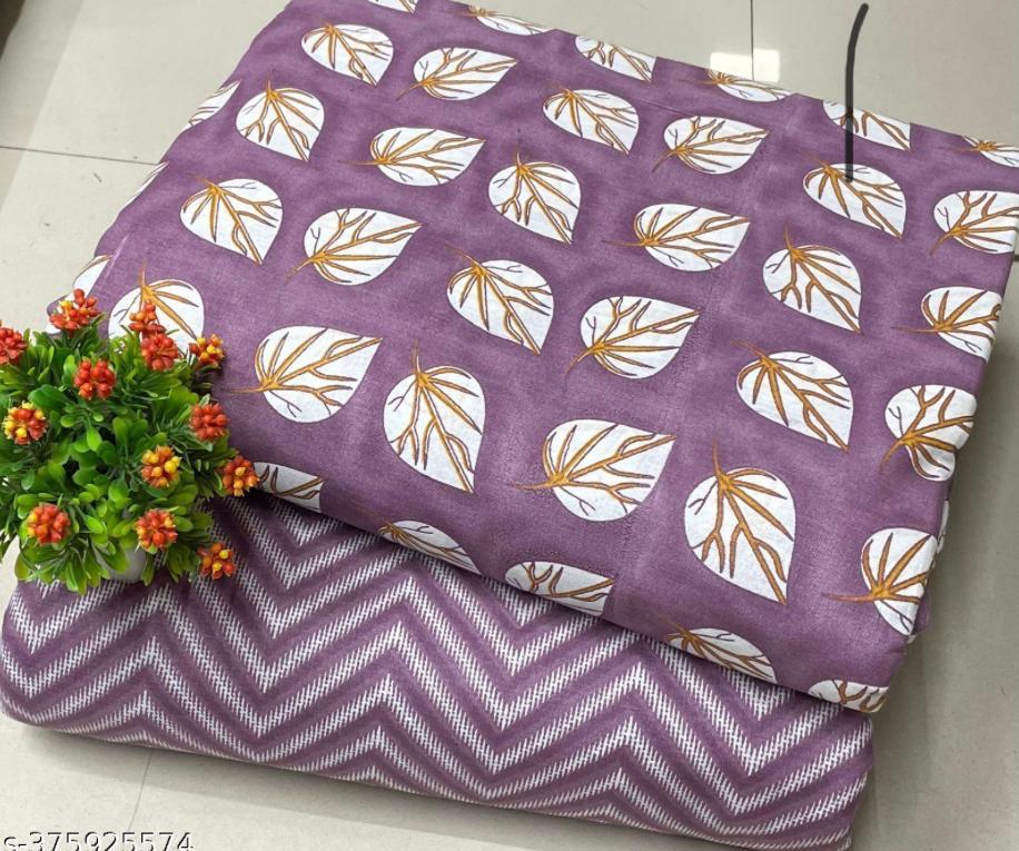 *Jaipur Cotton*

*Top & Bottom concept* 

*FABRIC DETAILS:-*

*TOP:- JAIPUR  COTTON JAIPUR PRINT.*
 *(CUT 2.50MTR.)*

*BOTTOM:- COTTON JAIPUR PRINT* 
  *(CUT2.50MTR.)*