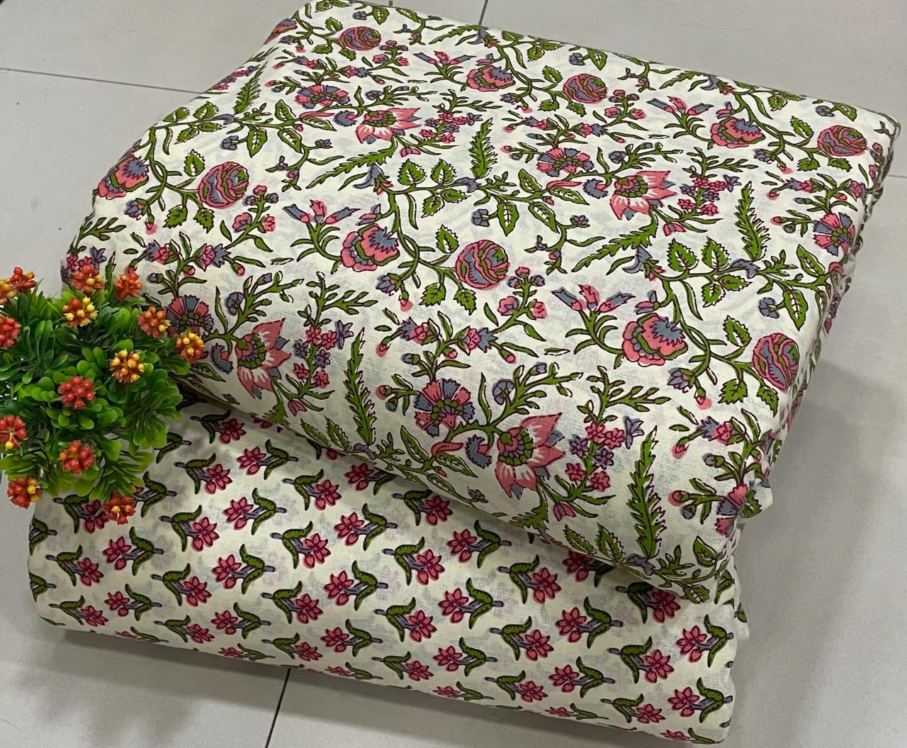 *Jaipur Cotton*

*Top & Bottom concept* 

*FABRIC DETAILS:-*

*TOP:- JAIPUR  COTTON JAIPUR PRINT.*
 *(CUT 2.50MTR.)*

*BOTTOM:- COTTON JAIPUR PRINT* 
  *(CUT2.50MTR.)*