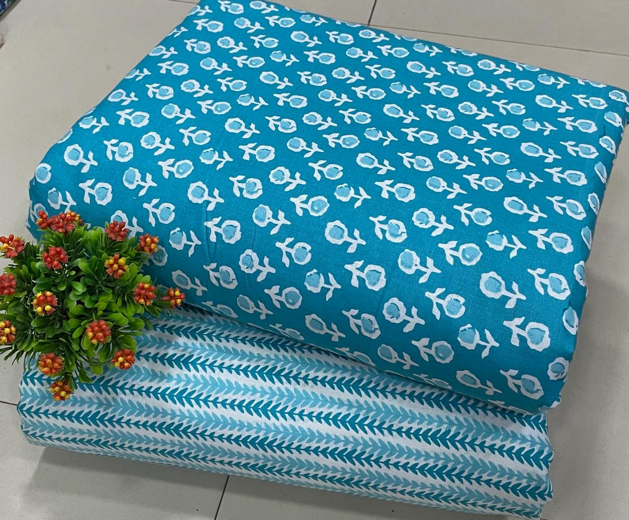 *Jaipur Cotton*

*Top & Bottom concept* 

*FABRIC DETAILS:-*

*TOP:- JAIPUR  COTTON JAIPUR PRINT.*
 *(CUT 2.50MTR.)*

*BOTTOM:- COTTON JAIPUR PRINT* 
  *(CUT2.50MTR.)*