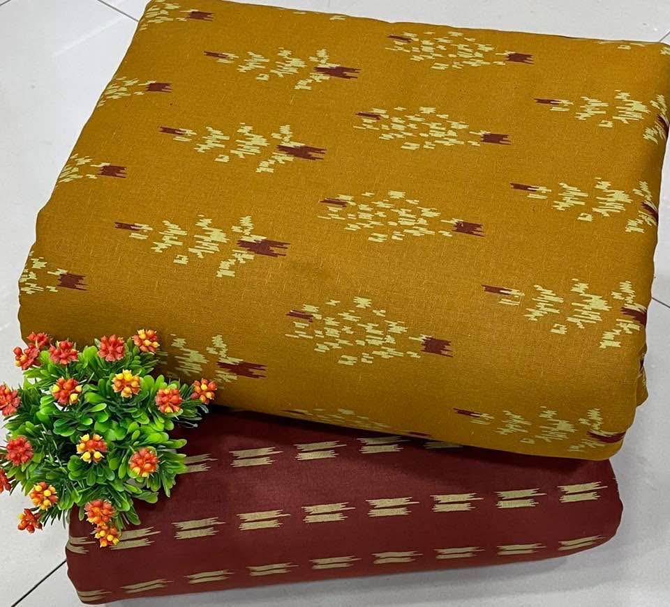 *Jaipur Cotton*

*Top & Bottom concept* 

*FABRIC DETAILS:-*

*TOP:- JAIPUR  COTTON JAIPUR PRINT.*
 *(CUT 2.50MTR.)*

*BOTTOM:- COTTON JAIPUR PRINT* 
  *(CUT2.50MTR.)*