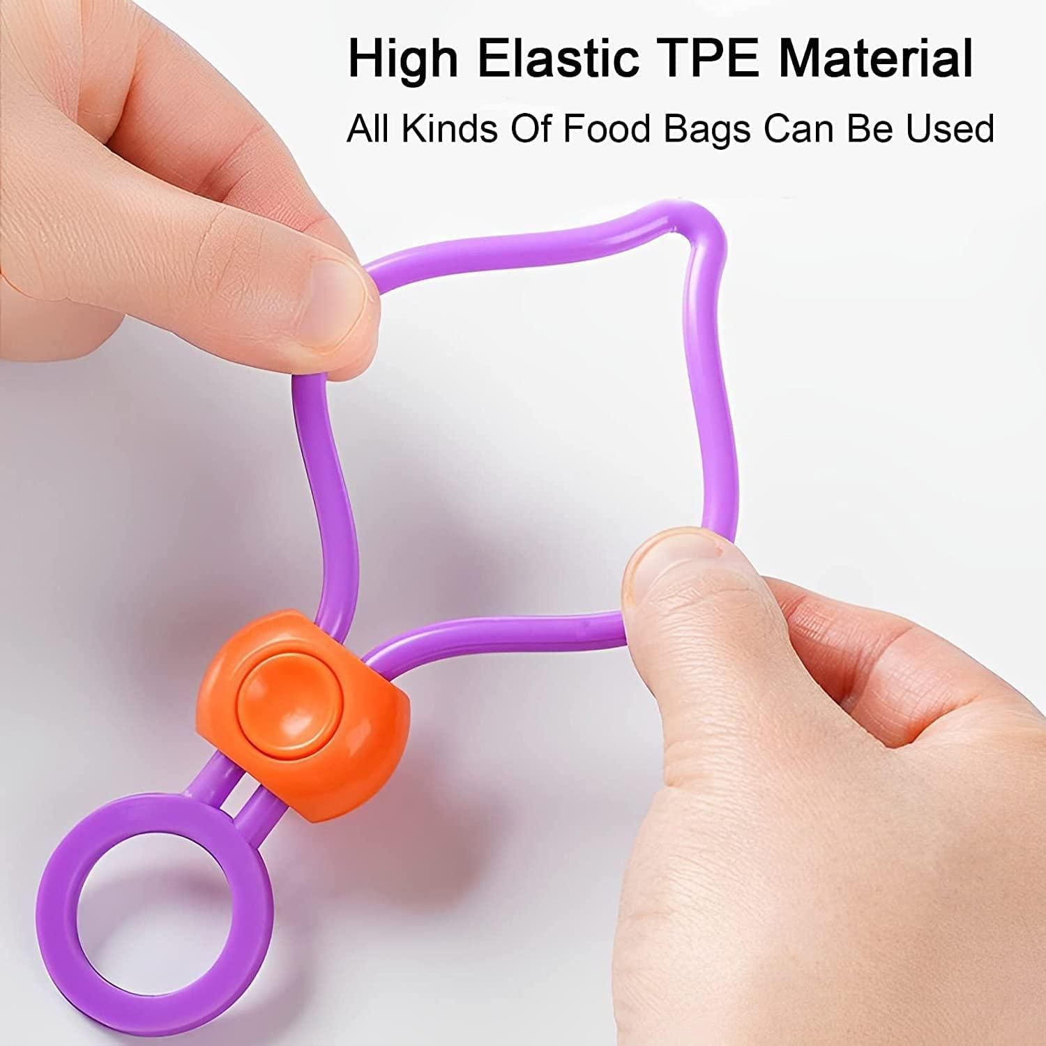 Reusable Cable Ties Multipurpose Sealer Cord Organizer (Pack of 6)